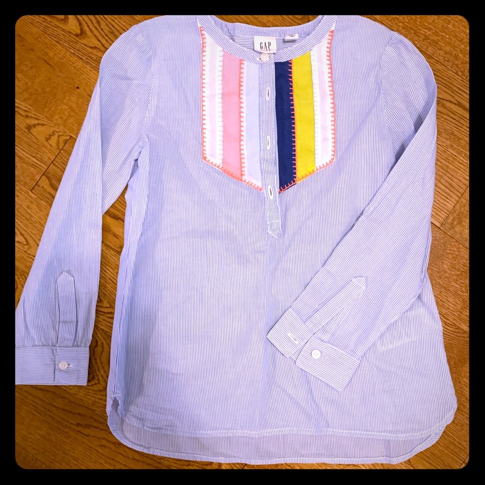Cute lightweight pinstripe tunic from Gap Kids